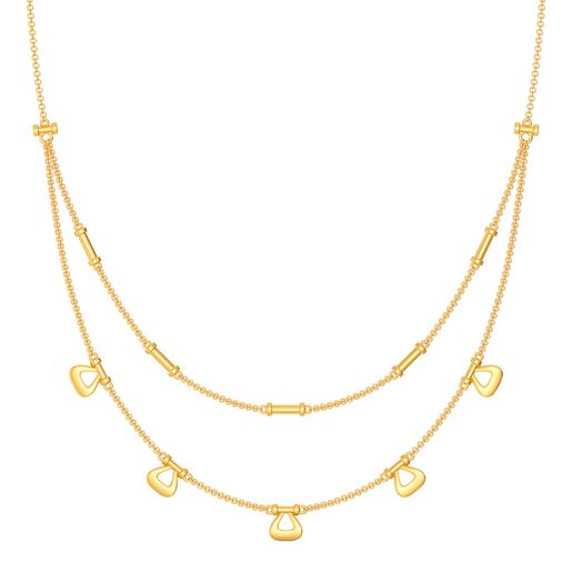 Buckle Up Gold Necklaces
