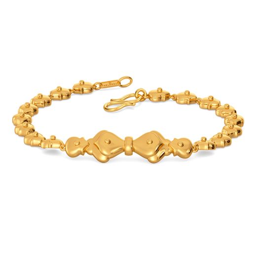 Equestrian Girl Gold Bracelets