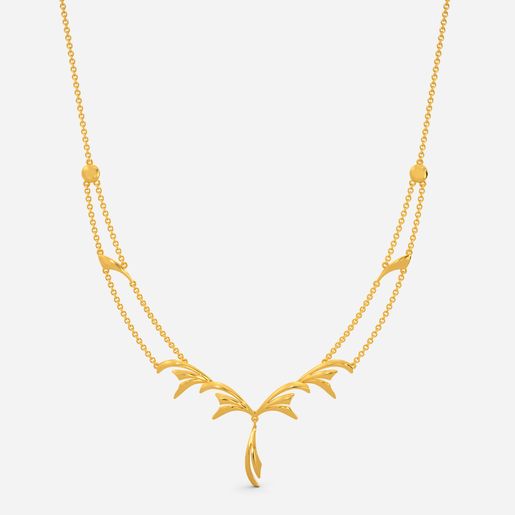 Sea Maiden Gold Necklaces