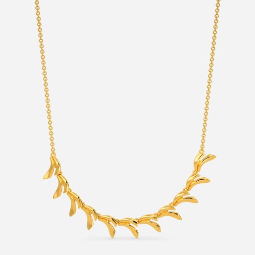 Sea Fairy Gold Necklaces