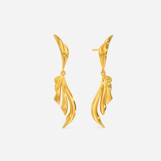 Mermaid Muse Gold Earrings