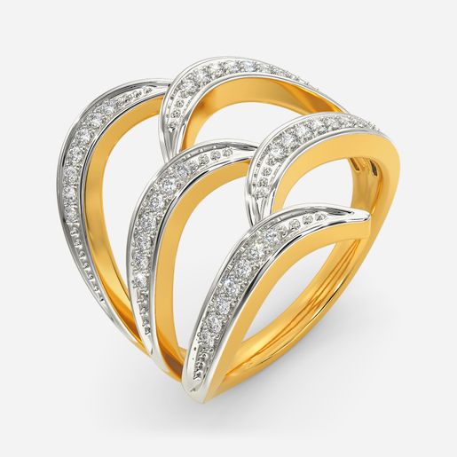 Oceanid Diamond Rings