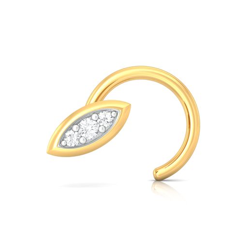 I for Infinity Diamond Nose Pins