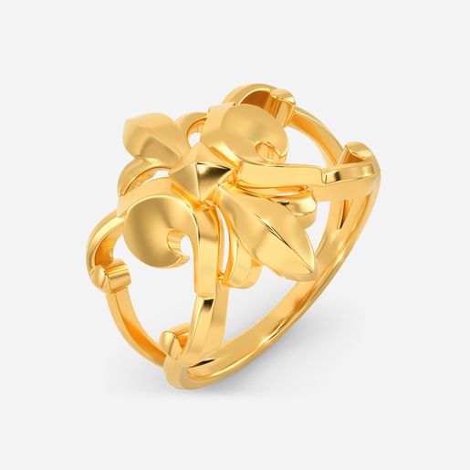 Ivory Tower Gold Rings
