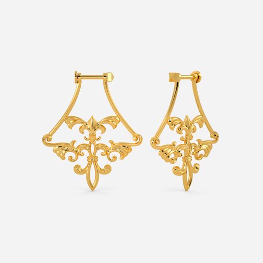 Happily Ever After Gold Earrings