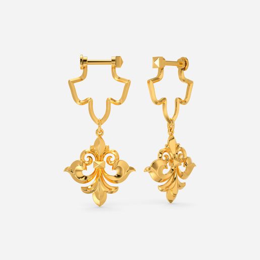 Pixie Dust Sprinkle Gold Earrings