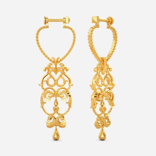 A Spoonful of Magic Gold Earrings