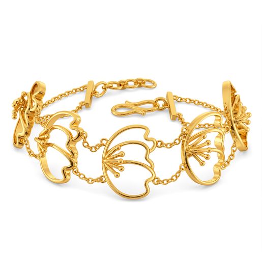 Tulip Together Gold Bracelets
