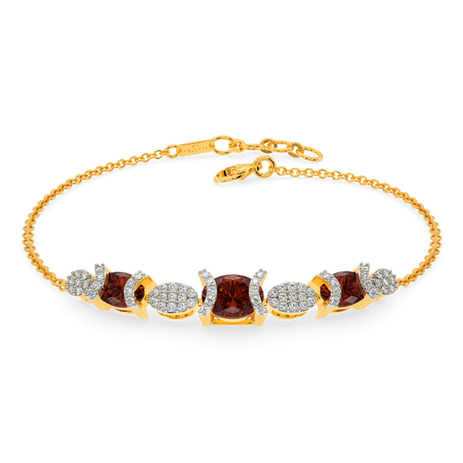 Red Power Diamond Bracelets