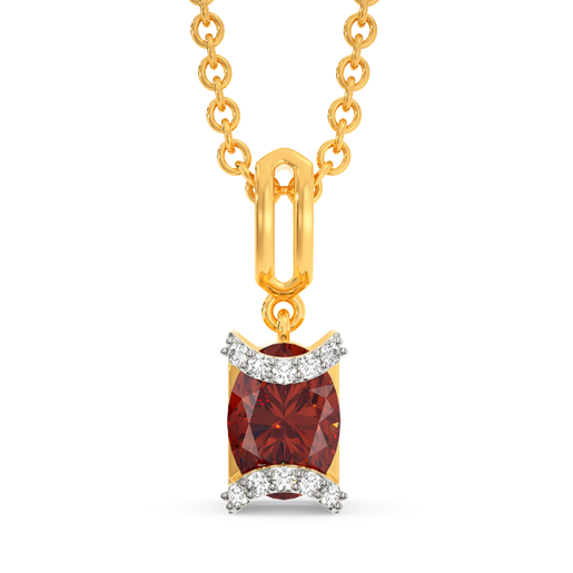 Red Power Diamond Pendants