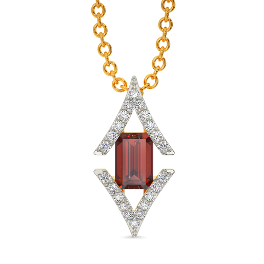 Red Glam Diamond Pendants