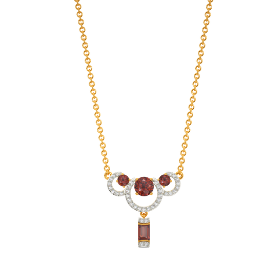 Red Velvet Diamond Necklaces