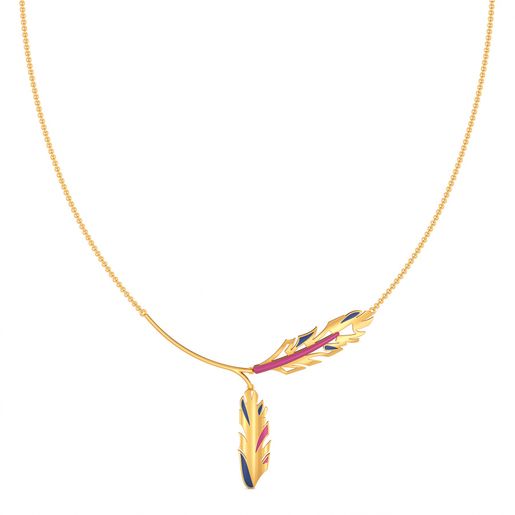Pop Quills Gold Necklaces