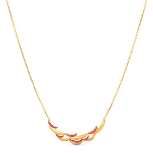 Colour Crest Gold Necklaces