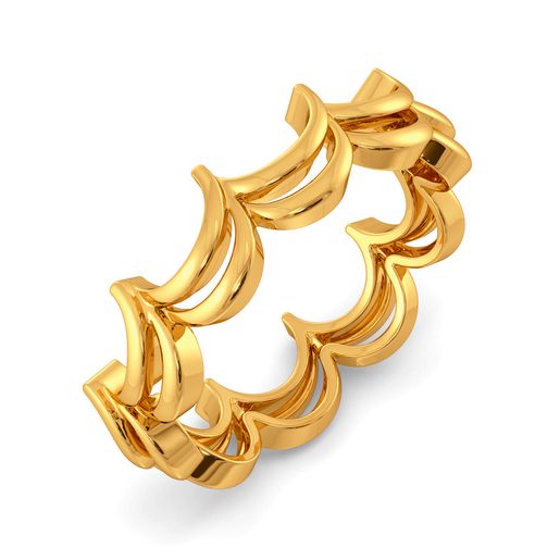 Net Set Go Gold Rings