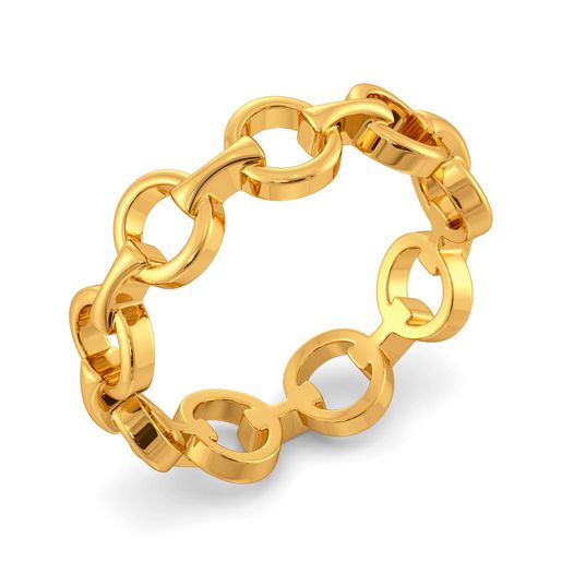 My Kinda Meshy Gold Rings