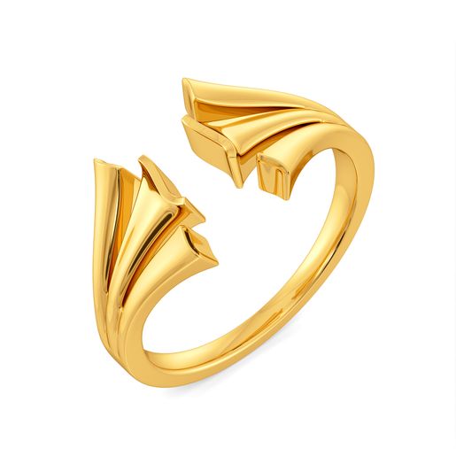 Fall For Fringe Gold Rings