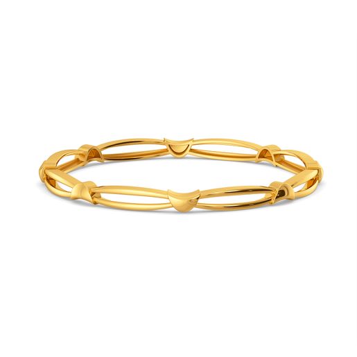 Cinch The Fringe Gold Bangles