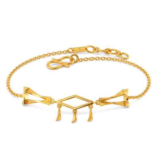 Synced to Fringe Gold Bracelets