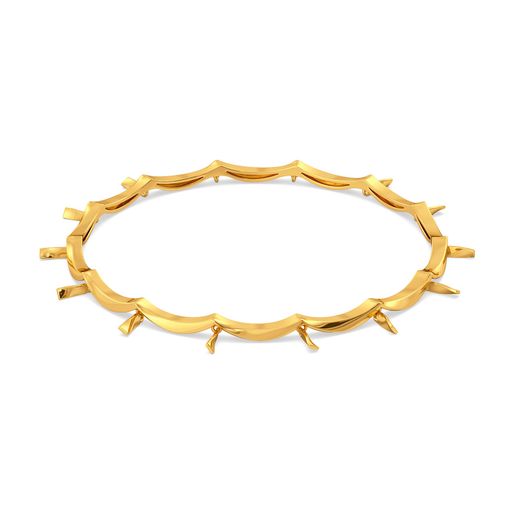 Fringe Freedom Gold Bangles
