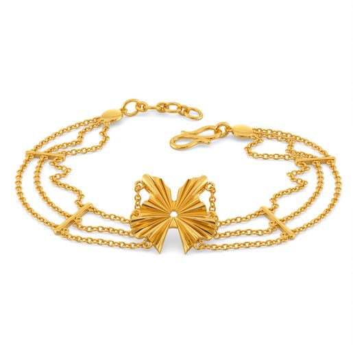 Frill Seeker Gold Bracelets