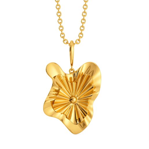 Frill Seeker Gold Pendants