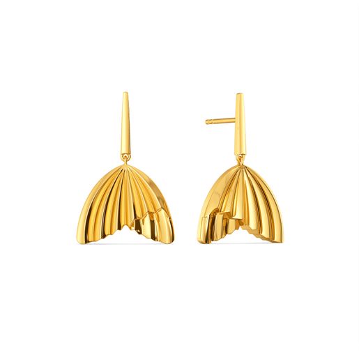 Skirt So Frill Gold Earrings