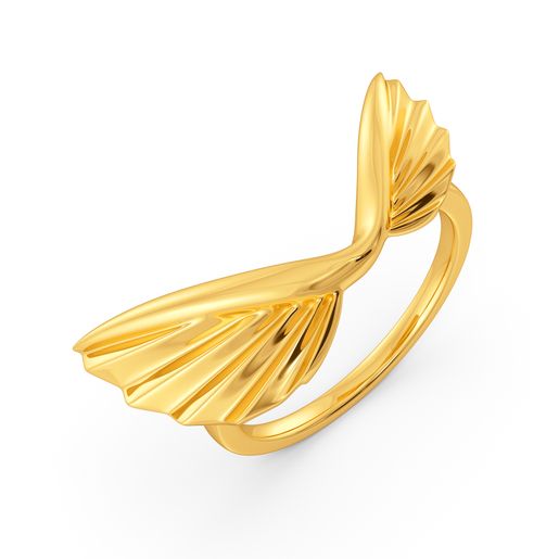 Frill Fantasy Gold Rings