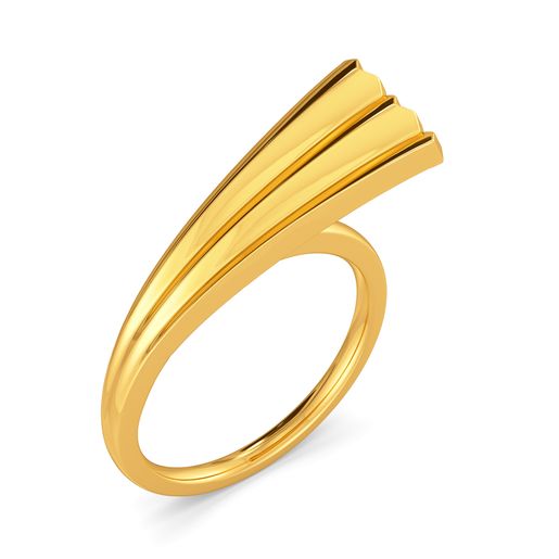 Pucker Panache Gold Rings