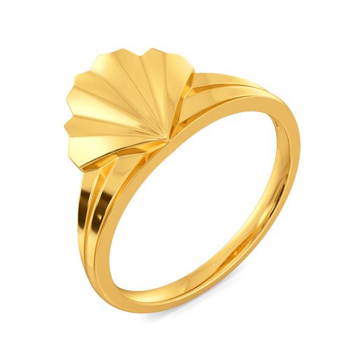 Frill to Party Gold Rings