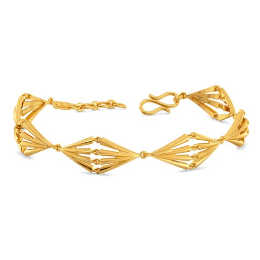 Layer O Frill Gold Bracelets