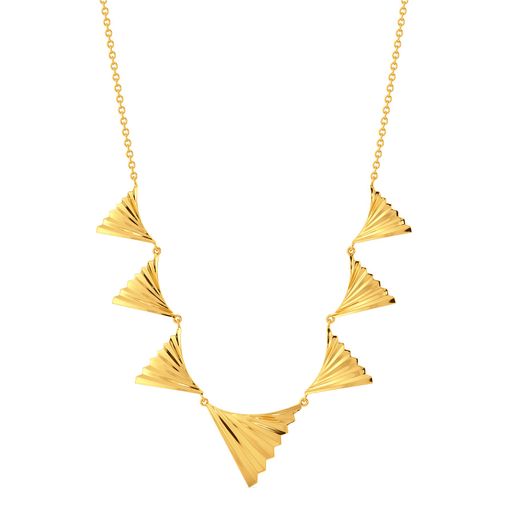 Frilly Affair Gold Necklaces