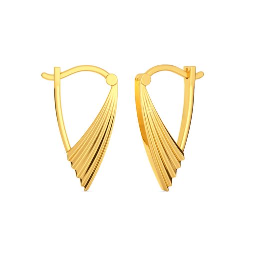 Frill Utopia Gold Earrings