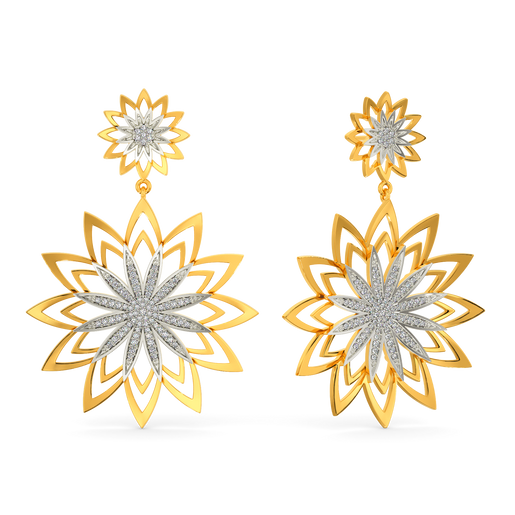 My Dahlia Diamond Earrings