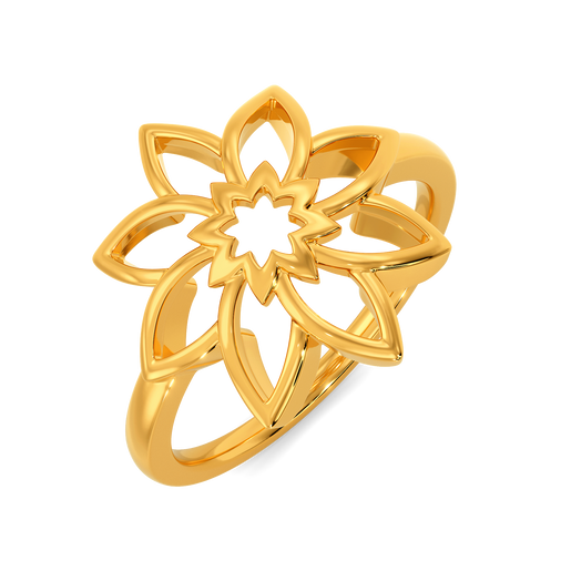 Daisy Dream Gold Rings