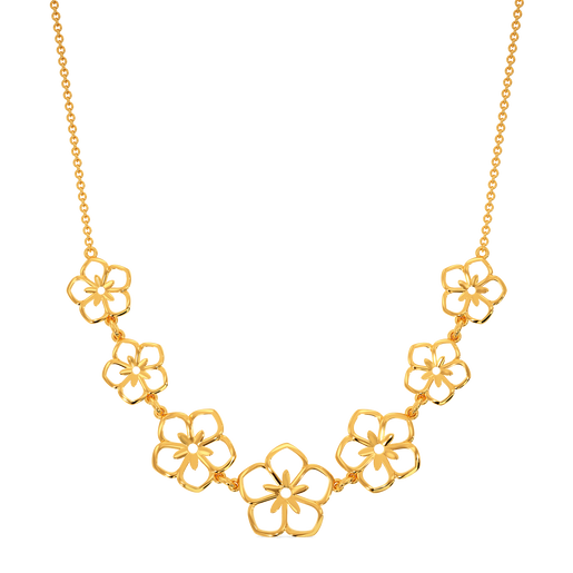 Hibiscus Dream Gold Necklaces