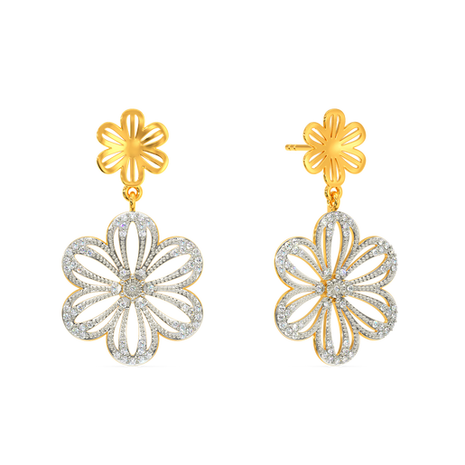 Hyacinth's Glory Diamond Earrings