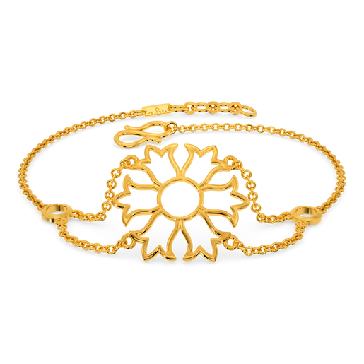 Snow Drop Gold Bracelets