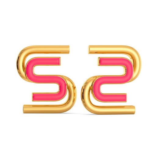 Subtle Mattle Gold Earrings