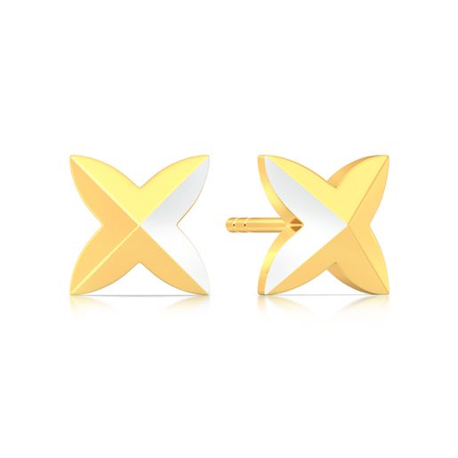 Angel Punk Gold Earrings