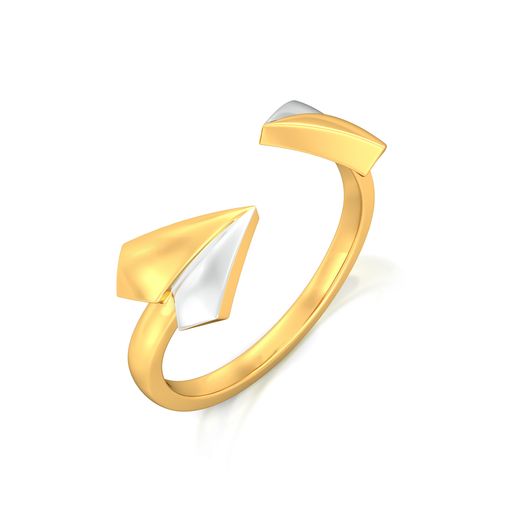 Ellectric Gold Rings