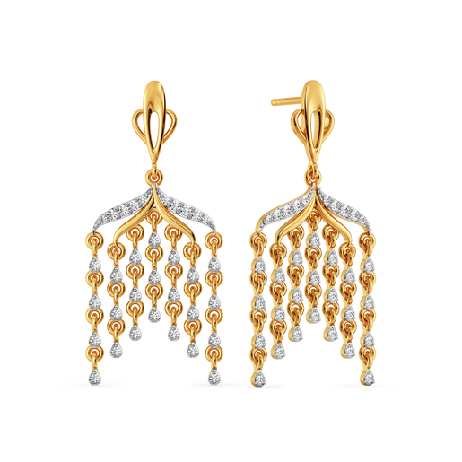 Fringe Pop Diamond Earrings
