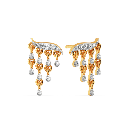 Fringe Pop Diamond Earrings