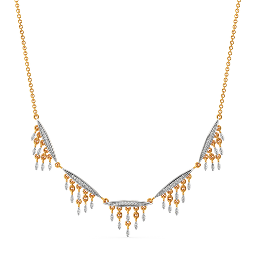 Slay in Fringe Diamond Necklaces