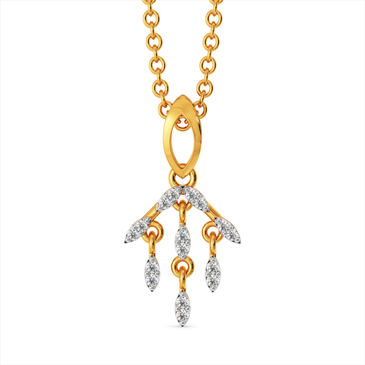 Slay in Fringe Diamond Pendants