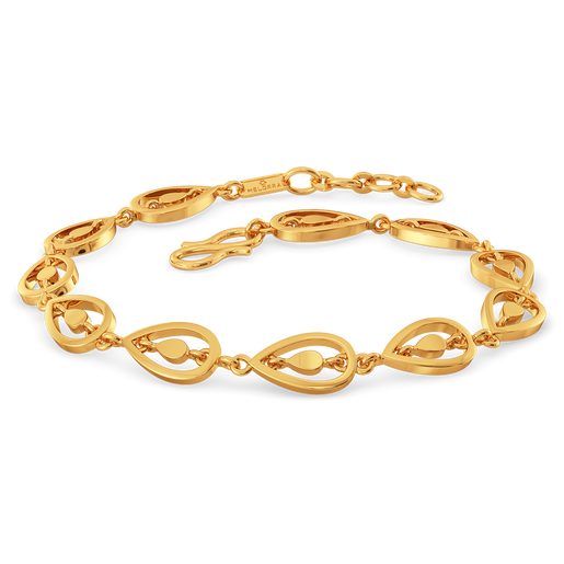 Slay in Fringe Gold Bracelets