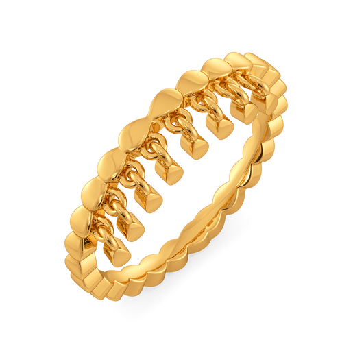 Fringe Fashion Gold Rings