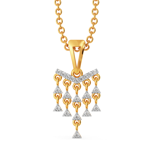 Vibe in Fringe Diamond Pendants