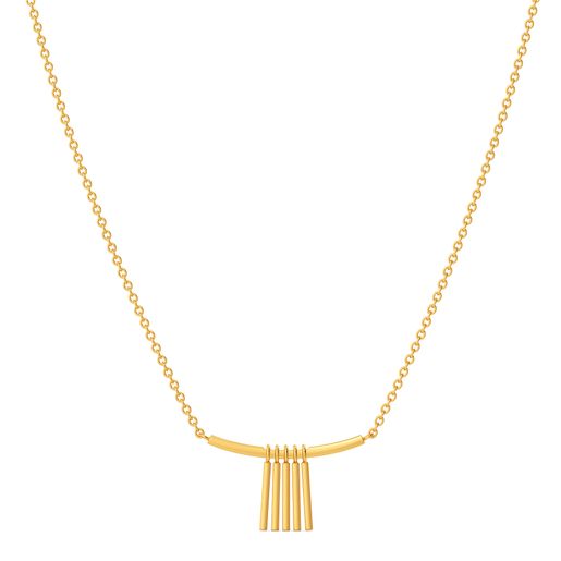 Flaunt the Fringe Gold Necklaces