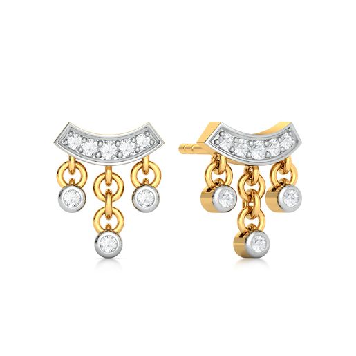 Dingle Dangle Diamond Earrings